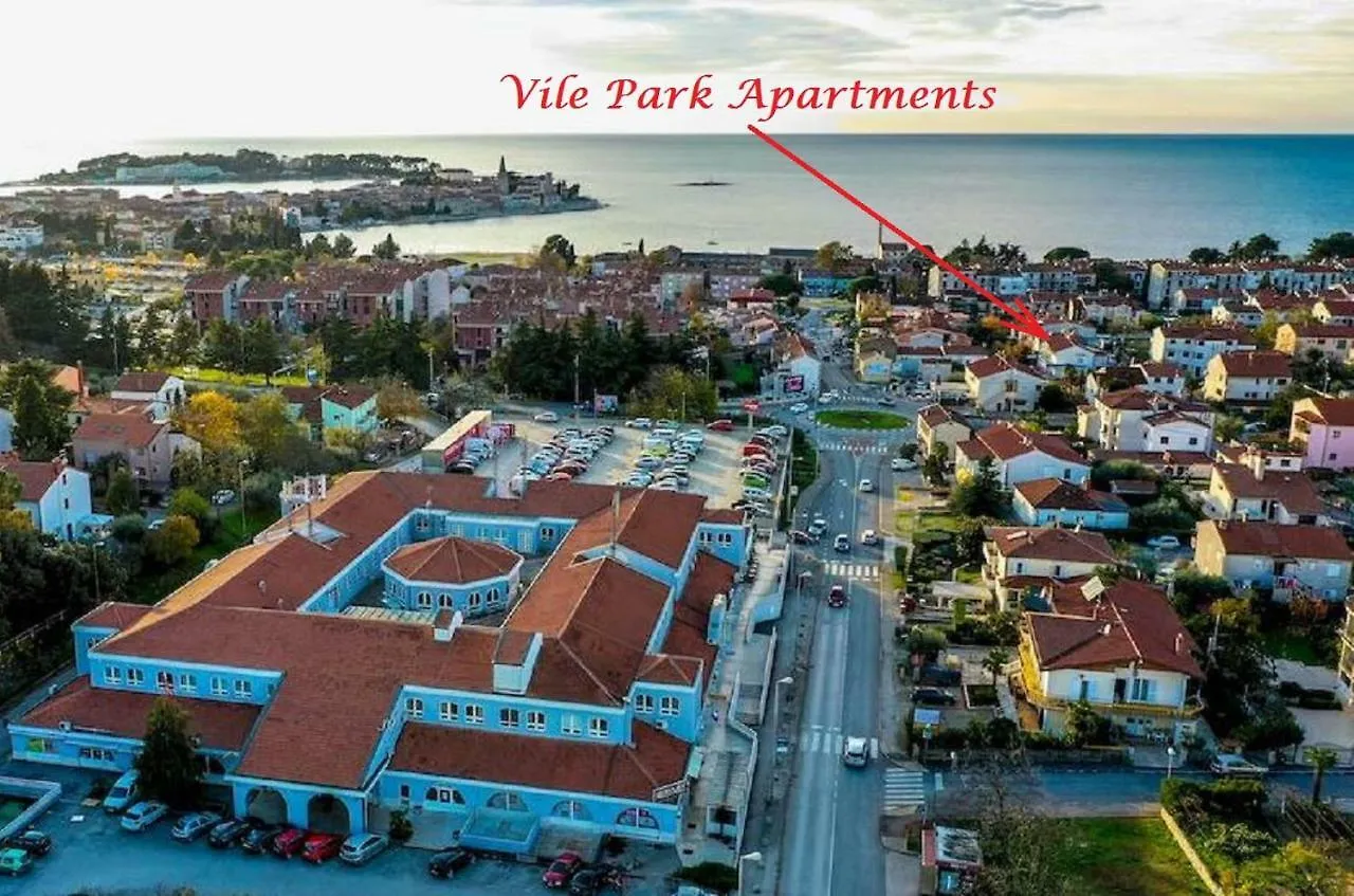 Vile Park Studio Apartments Пореч Хорватия